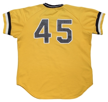 1978 John Candelaria Game Used Pittsburgh Pirates Alternate Jersey (MEARS A8)